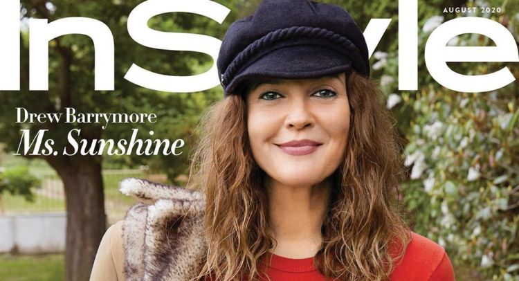 Drew Barrymore in InStyle Magazine
