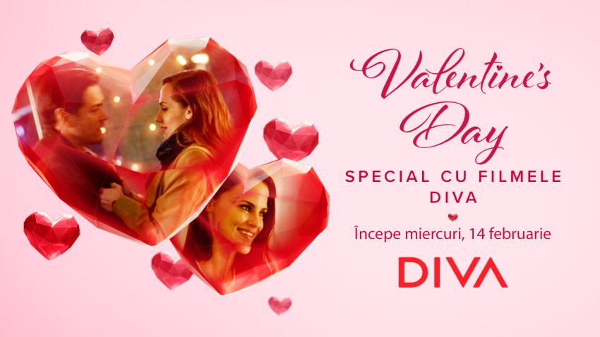 Filmele de Ziua Indragostitilor se vad la DIVA