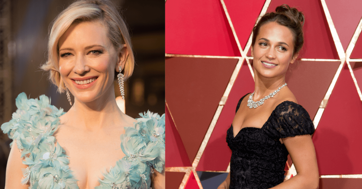 Alicia Vikander si Cate Blanchett in Rumours
